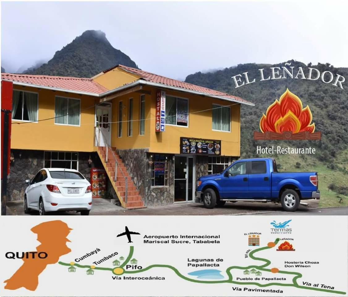 פאפאלקטה El Lenador Hotel Y Restaurante מראה חיצוני תמונה